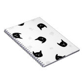 Kat patroon notitieboek (Rechterzijde)