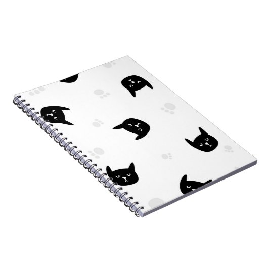 Kat patroon notitieboek (Rechterzijde)