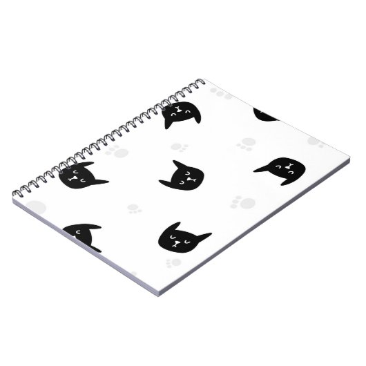 Kat patroon notitieboek (Linkerzijde)