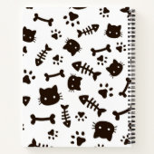 Kat patroon notitieboek (Achterkant)
