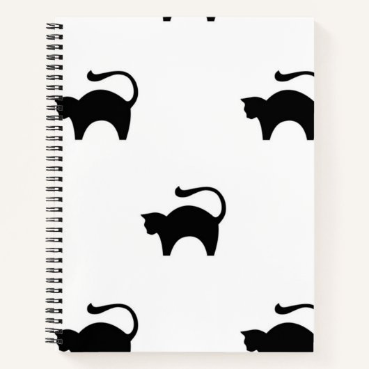 Kat patroon notitieboek (Voorkant)