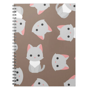 Kat patroon notitieboek