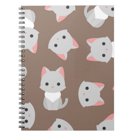 Kat patroon notitieboek (Voorkant)