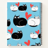 Kat patroon notitieboek (Achterkant)