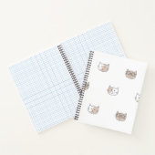 Kat patroon notitieboek (Binnen)