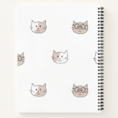 Kat patroon notitieboek (Achterkant)