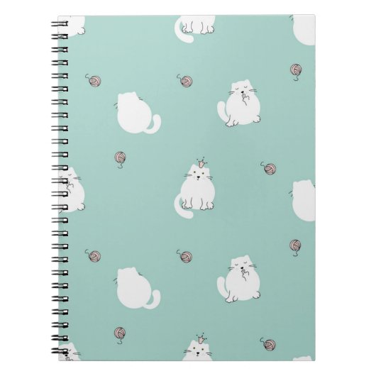Kat patroon notitieboek (Voorkant)