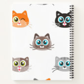 Kat patroon notitieboek (Achterkant)