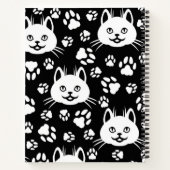 Kat patroon notitieboek (Achterkant)