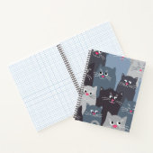 Kat patroon notitieboek (Binnen)