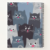 Kat patroon notitieboek (Achterkant)