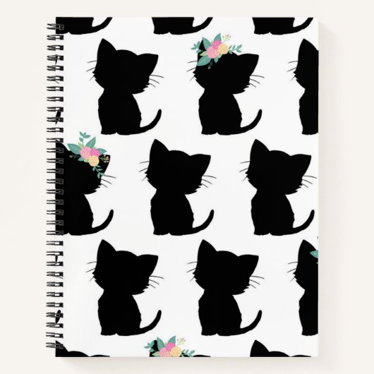 Kat patroon notitieboek (Voorkant)