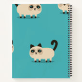 Kat patroon notitieboek (Achterkant)