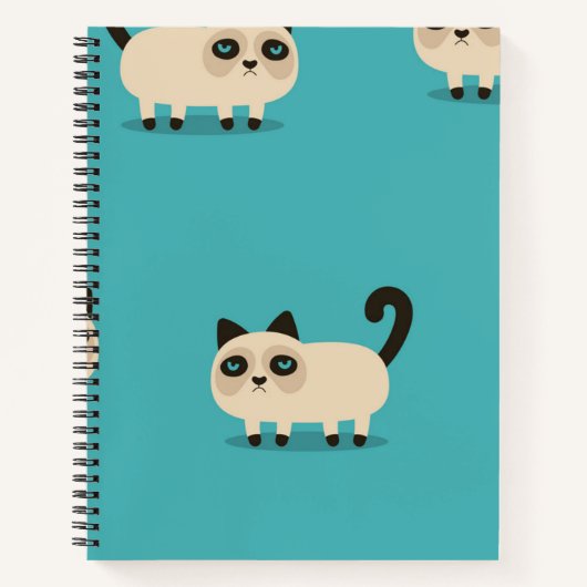 Kat patroon notitieboek (Voorkant)