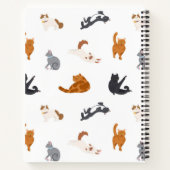 Kat patroon notitieboek (Achterkant)