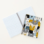 Kat patroon notitieboek (Binnen)