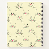 Kat patroon notitieboek (Achterkant)