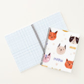 Kat patroon notitieboek (Binnen)