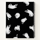 Kat patroon notitieboek (Achterkant)