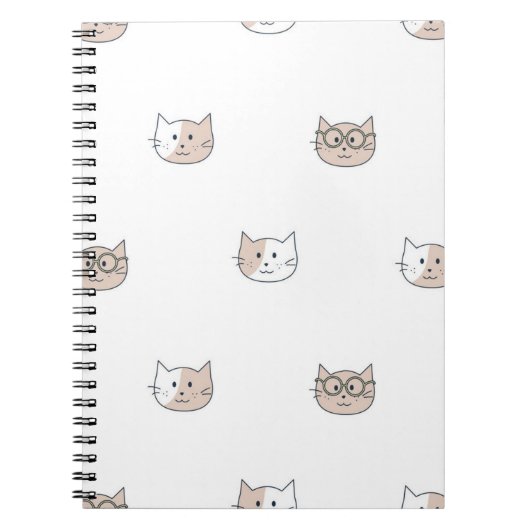 Kat patroon notitieboek (Voorkant)