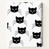 Kat patroon notitieboek (Achterkant)