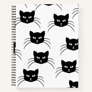 Kat patroon notitieboek