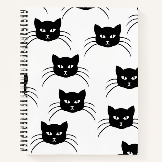 Kat patroon notitieboek (Voorkant)