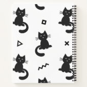 Kat patroon notitieboek (Achterkant)