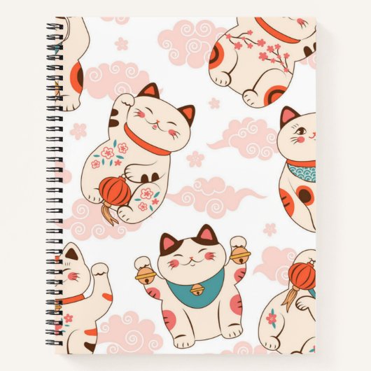 Kat patroon notitieboek (Voorkant)