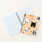 Kat patroon notitieboek (Binnen)