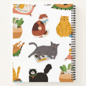 Kat patroon notitieboek (Achterkant)