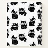 Kat patroon notitieboek (Achterkant)