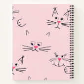 Kat patroon notitieboek (Achterkant)