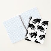 Kat patroon notitieboek (Binnen)