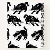 Kat patroon notitieboek (Achterkant)