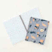 Kat patroon notitieboek (Binnen)