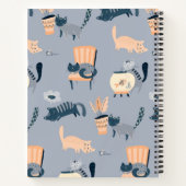 Kat patroon notitieboek (Achterkant)