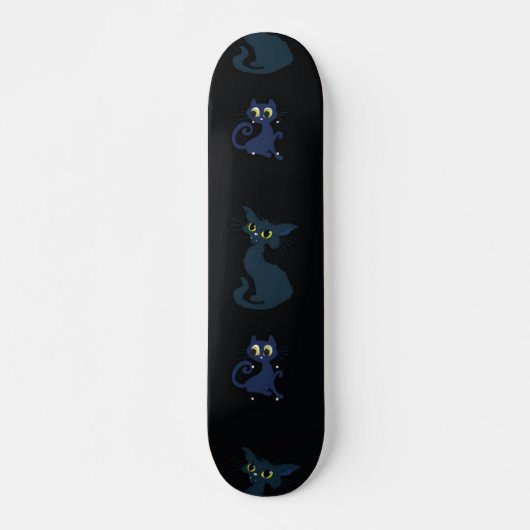 Kat patroon persoonlijk skateboard (Voorkant)