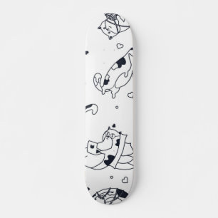 Kat patroon persoonlijk skateboard