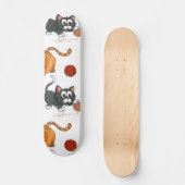 Kat patroon persoonlijk skateboard (Voorkant)