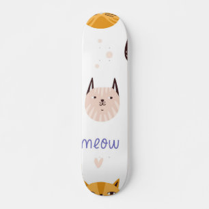 Kat patroon persoonlijk skateboard
