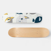Kat patroon persoonlijk skateboard (Horizontaal)