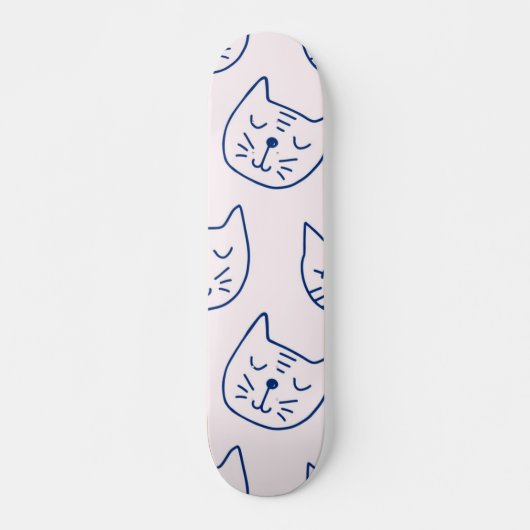 Kat patroon persoonlijk skateboard (Voorkant)
