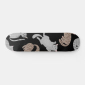 Kat patroon persoonlijk skateboard (Horizontaal)