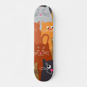 Kat patroon persoonlijk skateboard