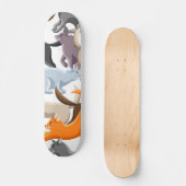 Kat patroon persoonlijk skateboard (Voorkant)