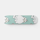 Kat patroon persoonlijk skateboard (Horizontaal)