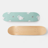 Kat patroon persoonlijk skateboard (Horizontaal)