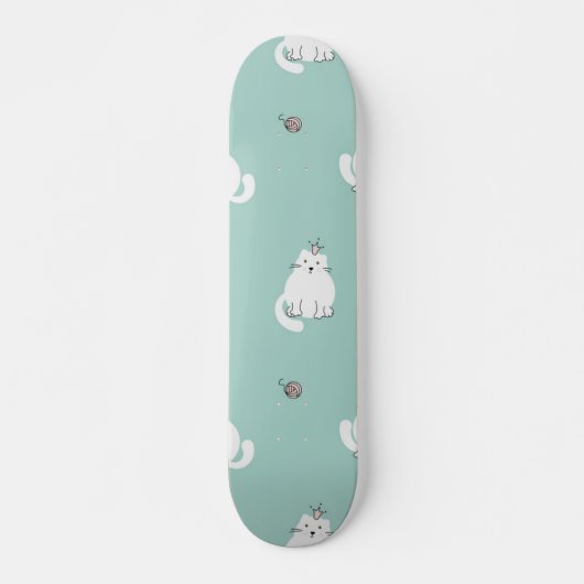 Kat patroon persoonlijk skateboard (Voorkant)