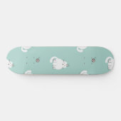 Kat patroon persoonlijk skateboard (Horizontaal)